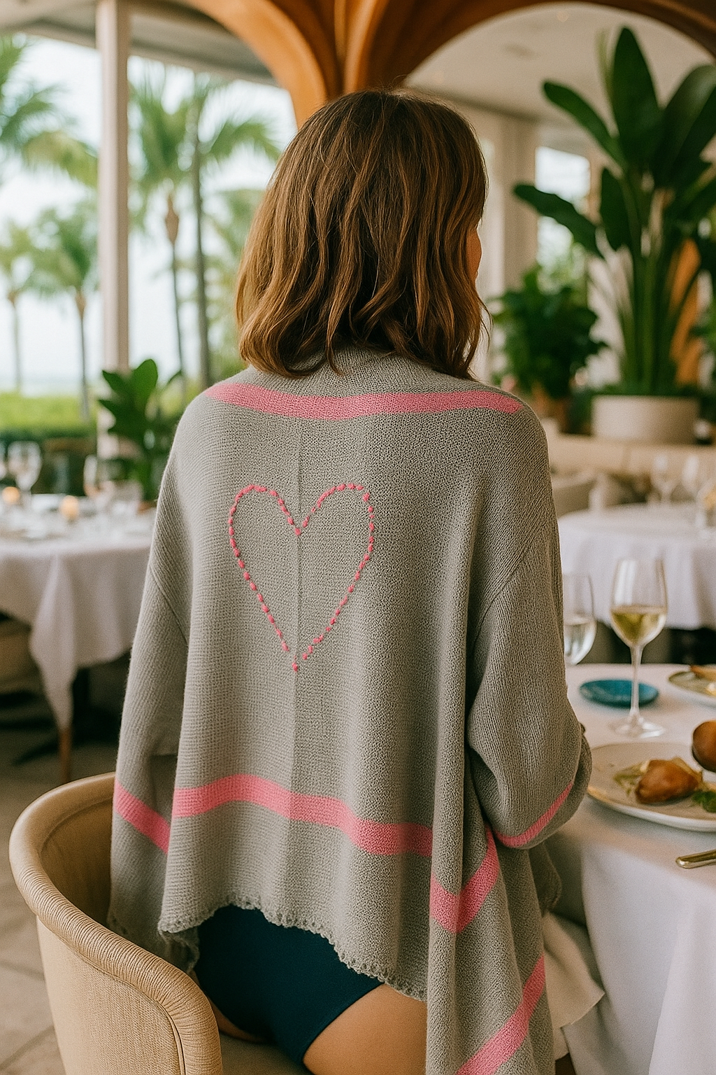 WRAP TRICOT COTTON CORAÇÃO