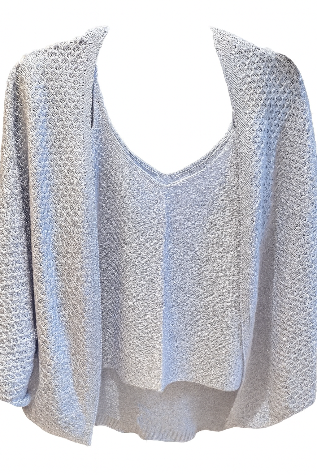 CONJUNTO CASULO TRICOT LIGHT  BLUE