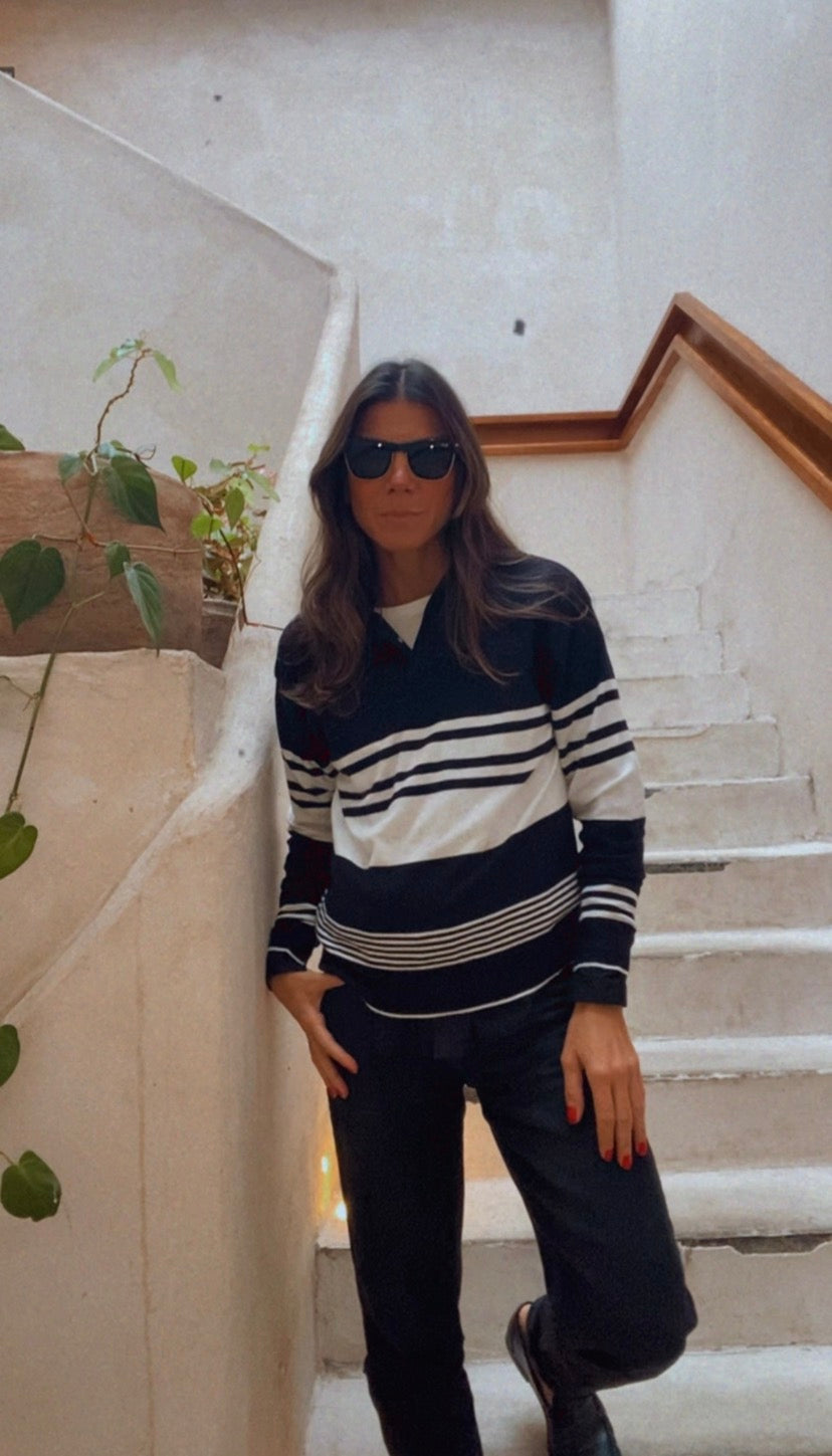 BLUSA TRICOT LISTRADA