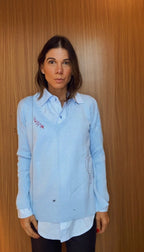 BLUSA TRICOT AMOUR BLUE