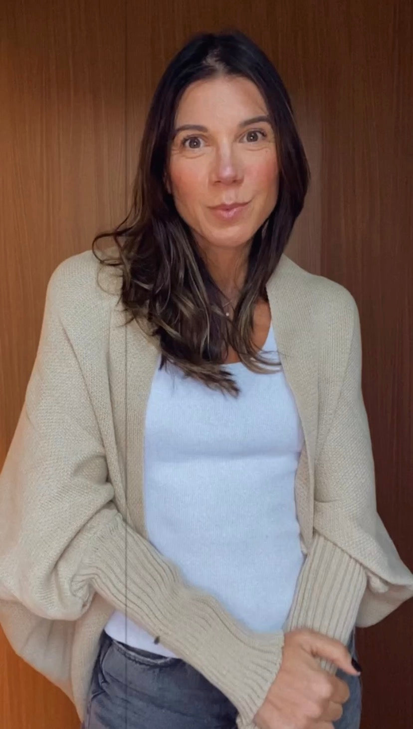 VESTE TRICOT AREIA