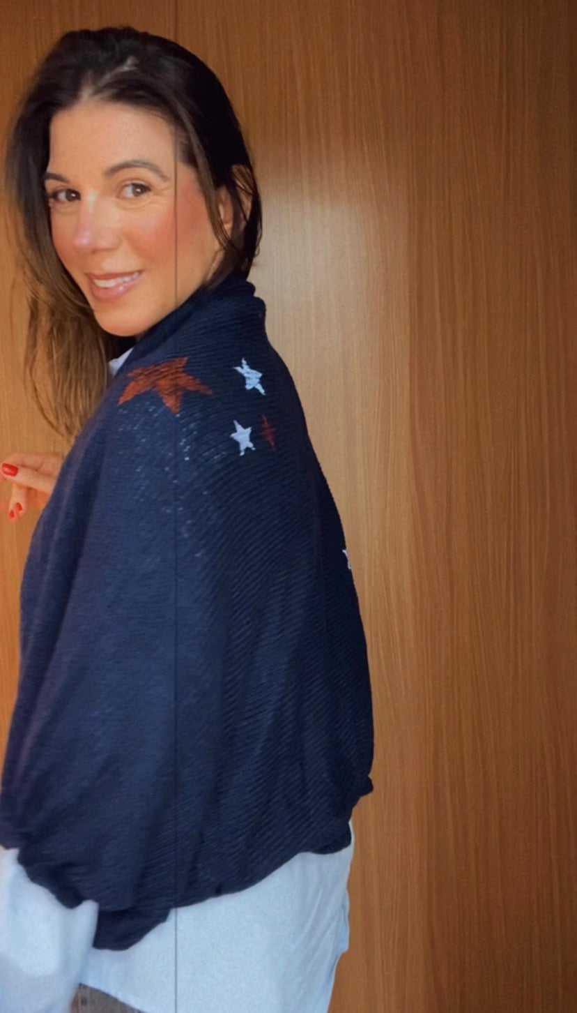 NEW WRAP CASULO NAVY STAR