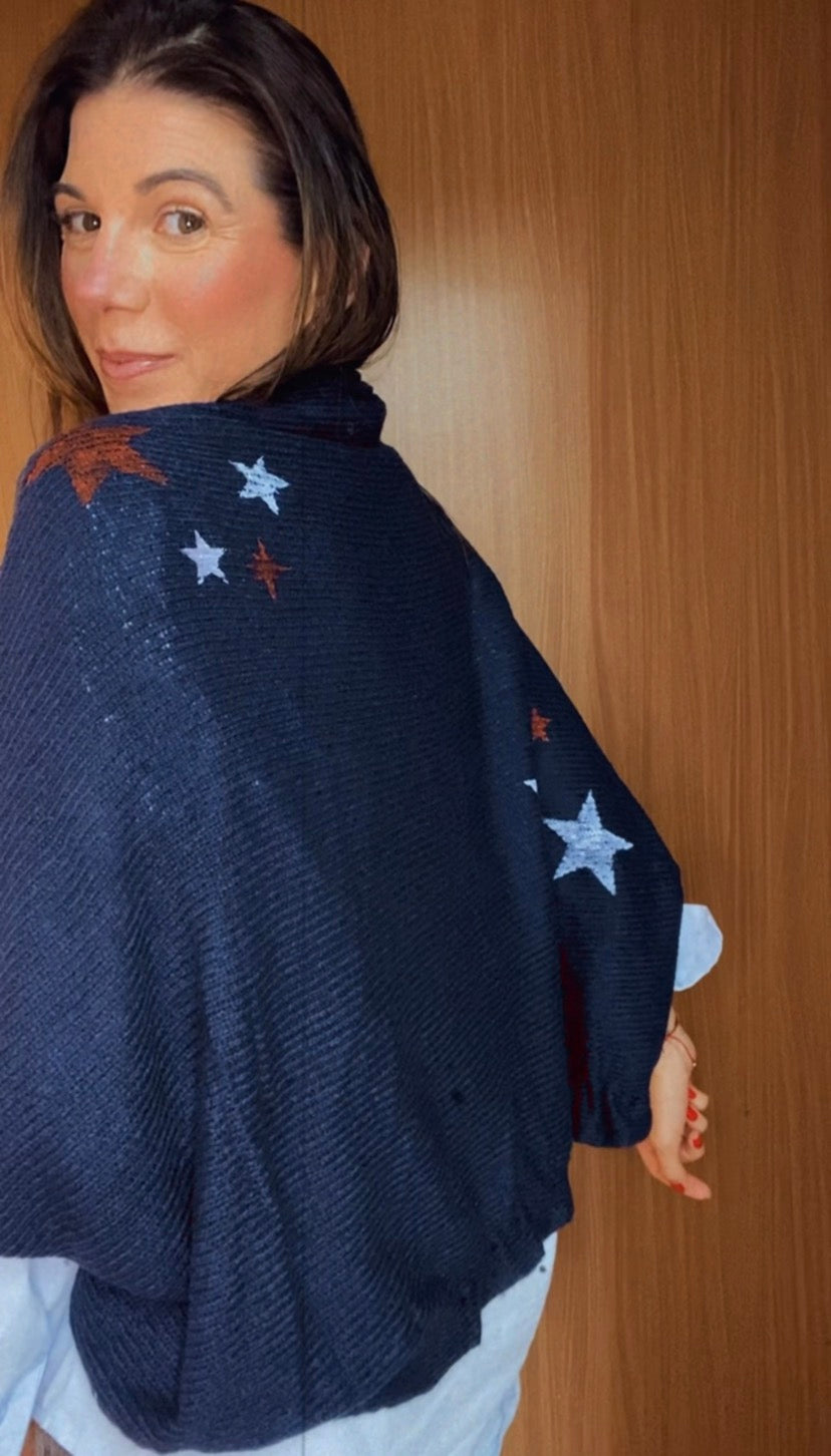 NEW WRAP CASULO NAVY STAR
