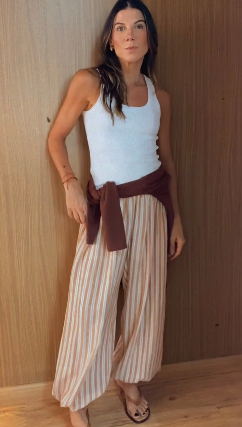CALÇA ALLADIM OCRE