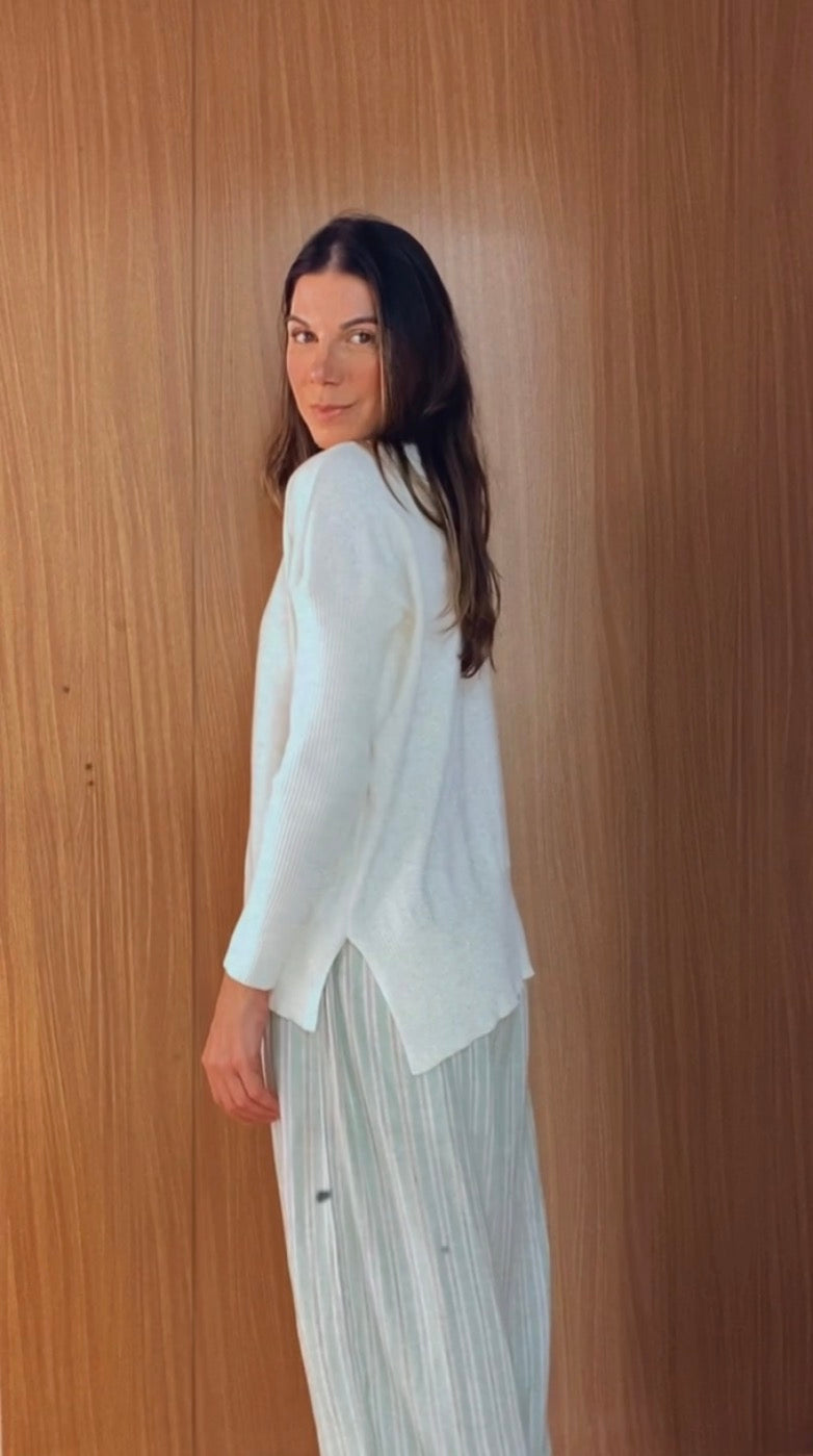 BLUSA TRICOT AMOUR OFF WHITE