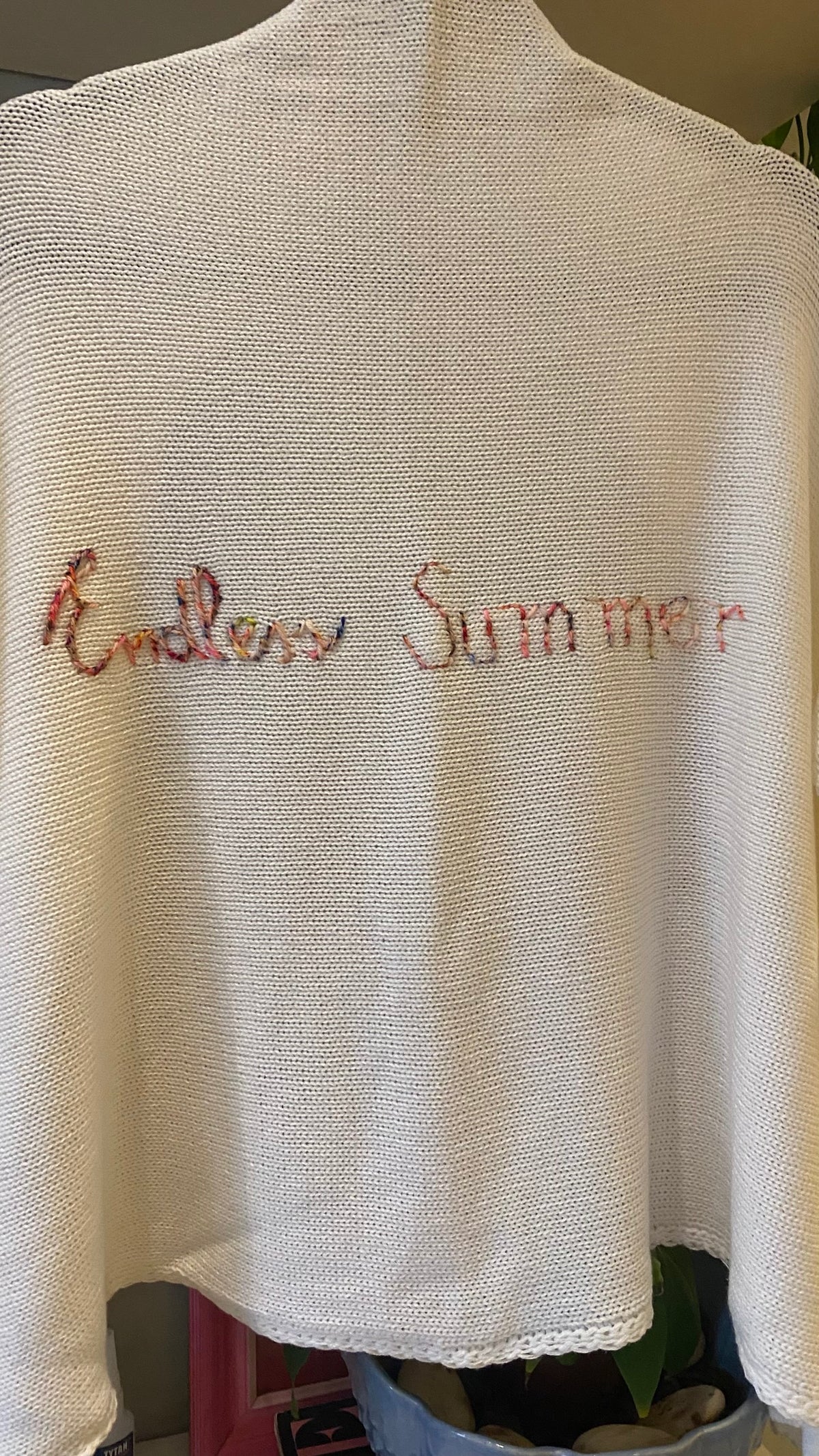 WRAP TRICOT COTTON OFF ENDLESS SUMMER