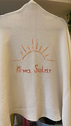 WRAP TRICOT COTTON OFF ALMA SOLAR