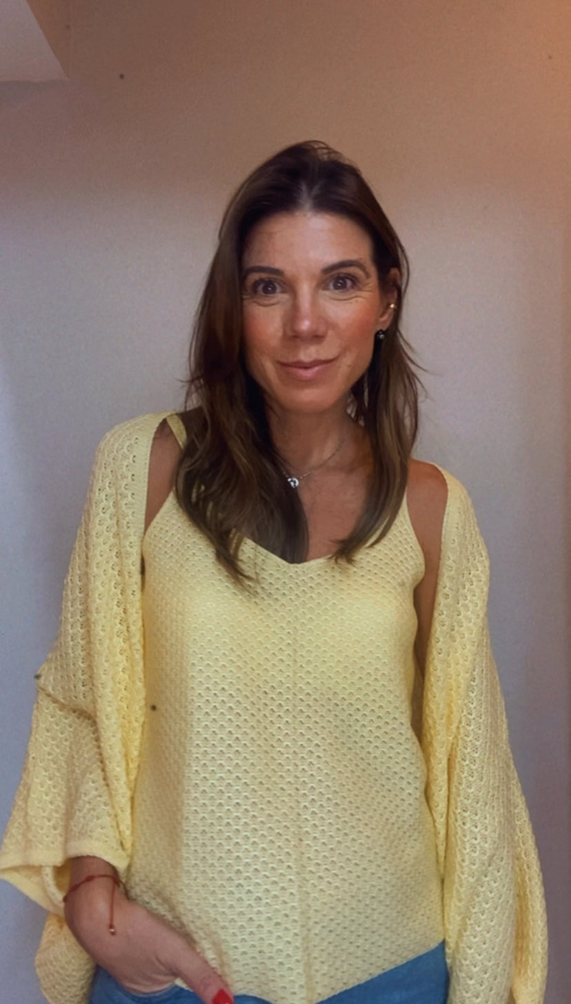 CONJUNTO CASULO TRICOT BUTTER