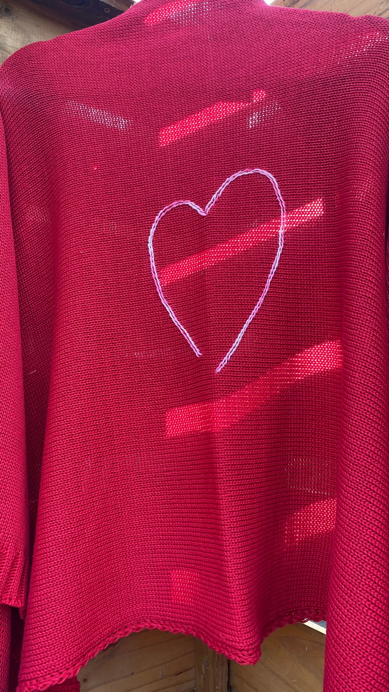 WRAP BASIC COTTON RED