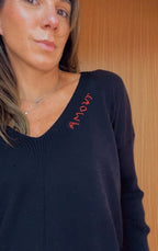 BLUSA TRICOT AMOUR BLACK