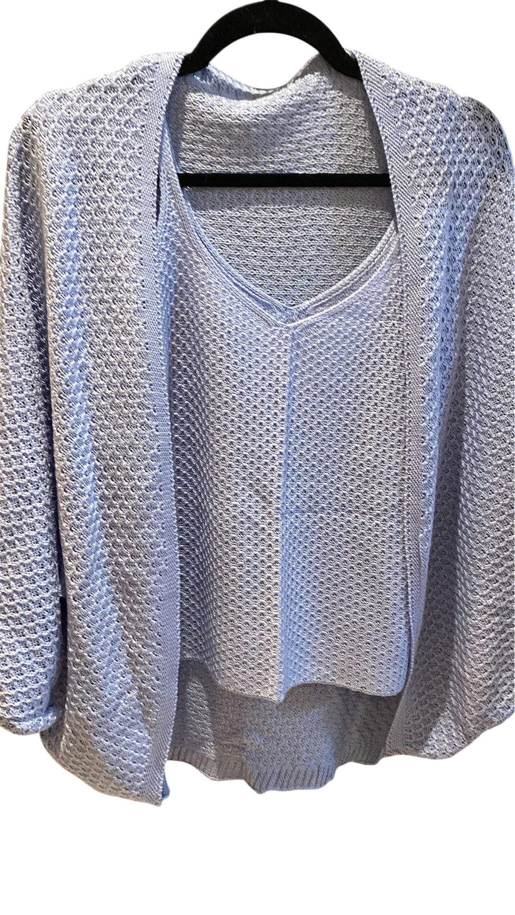 CONJUNTO CASULO TRICOT LIGHT  BLUE