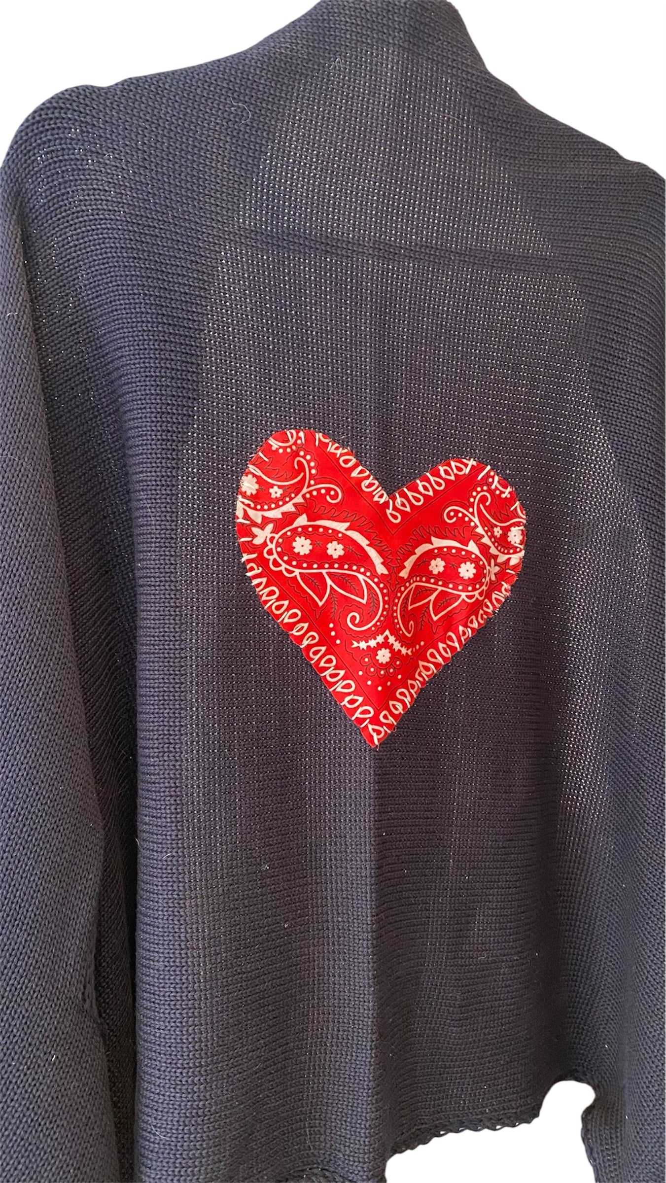WRAP COTTON NAVY
