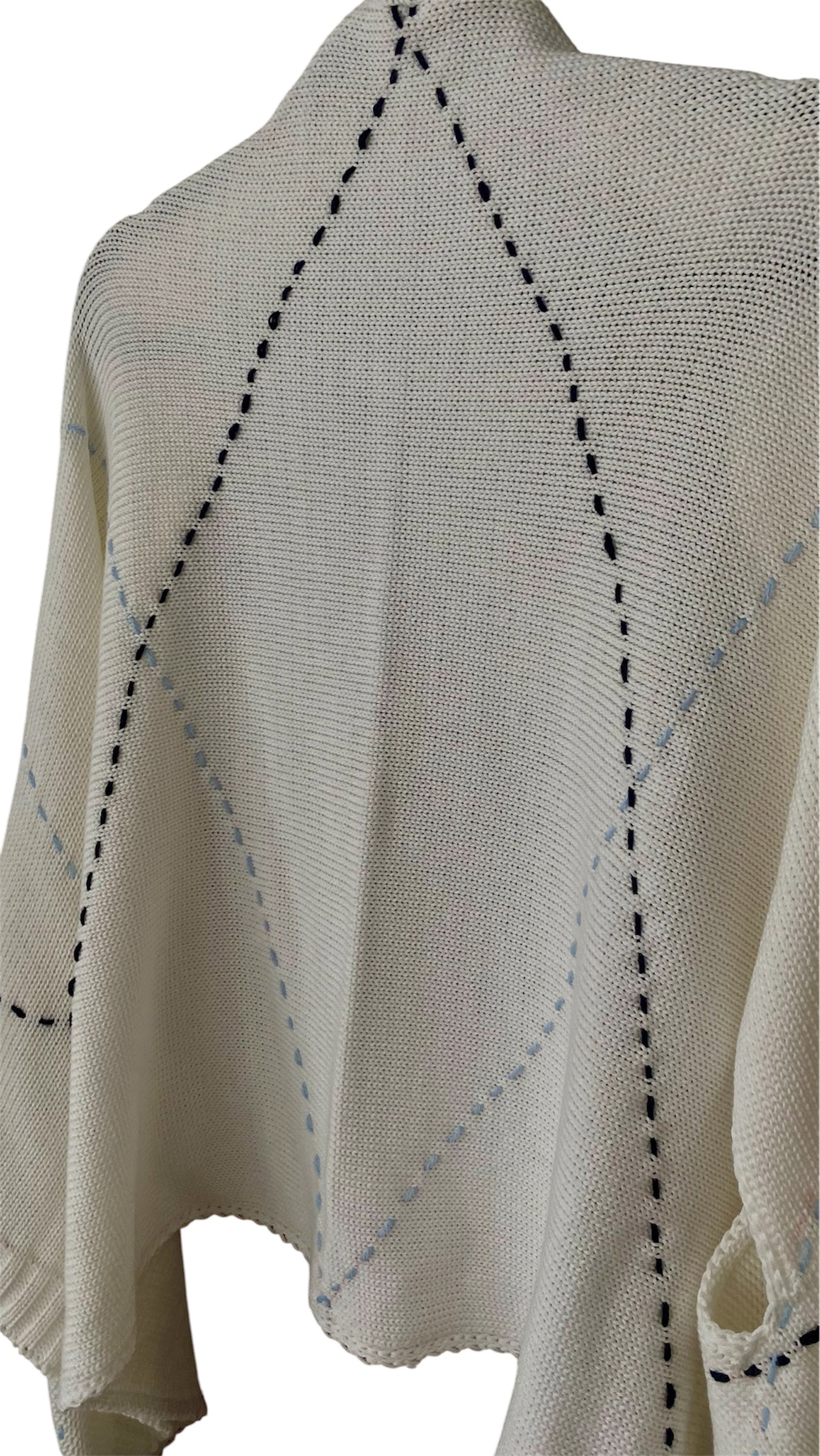 WRAP COTTON OFF ARGYLE
