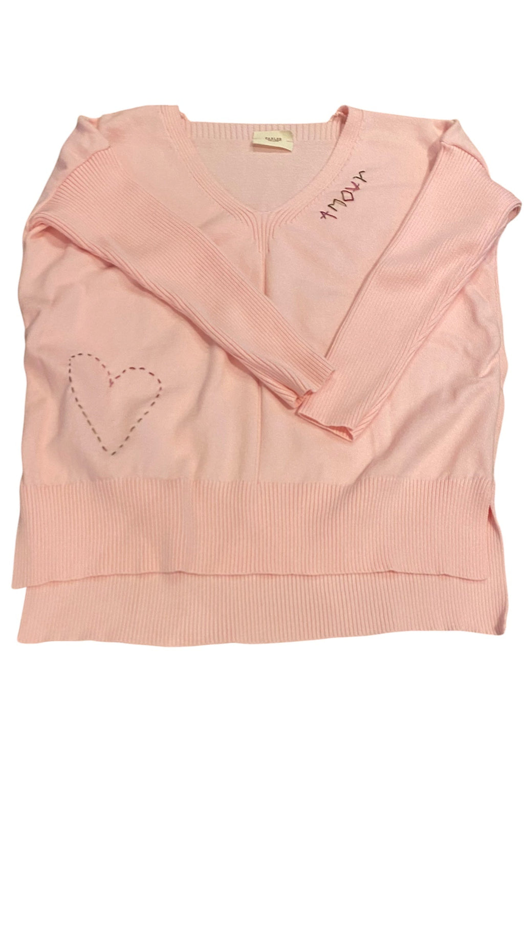 BLUSA TRICOT AMOUR ROSE